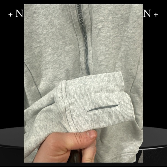 Lululemon Athletica Gray Long Sleeve Boxy Hoodie - Picture 3 of 4